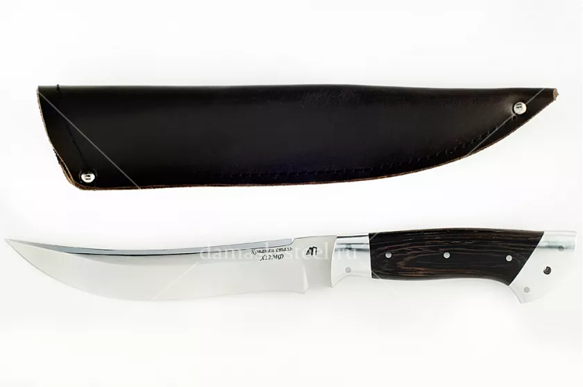 Нож Акула-6 кованая сталь х12мф цельнометаллический